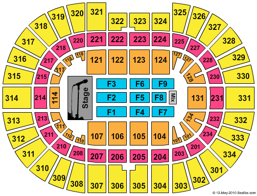 Schottenstein Center seating chart